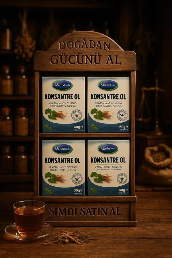 "Konsantre Ol" Çayı 40'lı Süzen Poşet (4 Adet) - Image 1