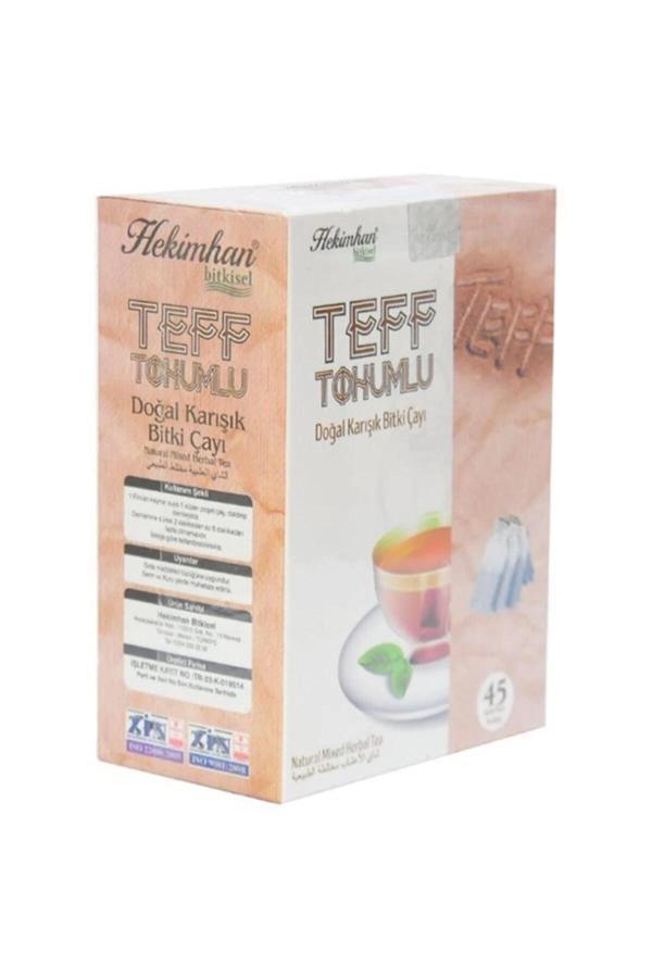 Teff Tohumlu Doğal Karışık Bitki Süzen Poşet Çay 45 X 2 G - Image 1