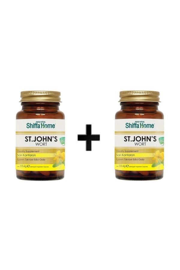 2 Adet Shiffa Home St.john's Wort Sarı Kantaron Kapsül - Image 1