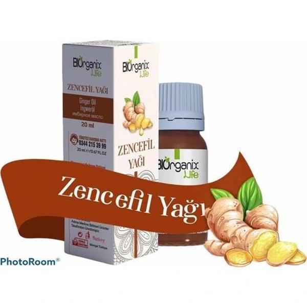 Biorganix Life Zencefil Yağı 20 ml Ginger Oil - Image 1