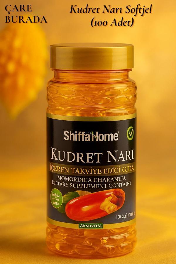 Zeytinyağlı Kudret Narı Softjel 1000 mg (100 Adet) - Image 1