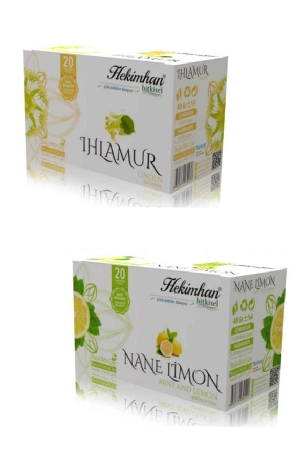 Ihlamur 20'li Süzen Çay Ve Nane Limon 20'li Süzen Çay - Image 1