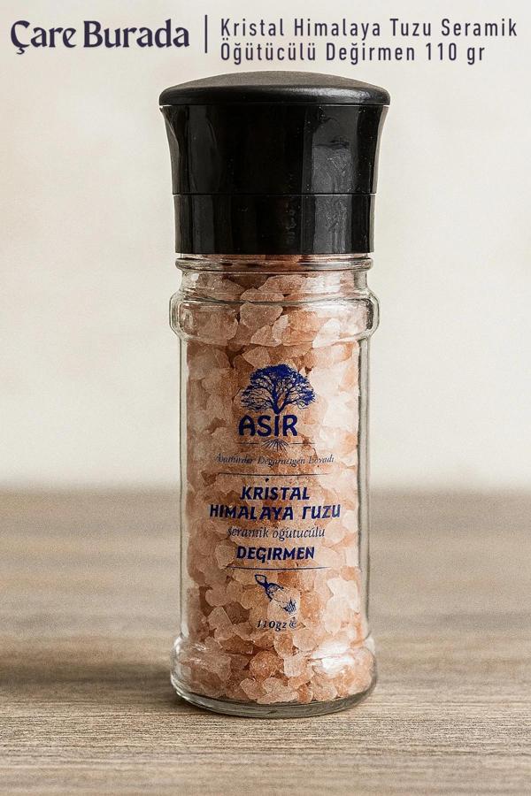 Asır - Kristal Himalaya Tuzu Seramik Öğütücülü Değirmen 110 gr - Image 1