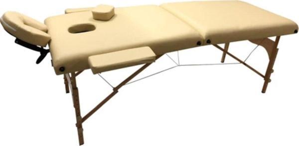 Comfort Plus Çanta Tipi Bej Lüx Taşınabilir Masaj Masası -201 - Image 1