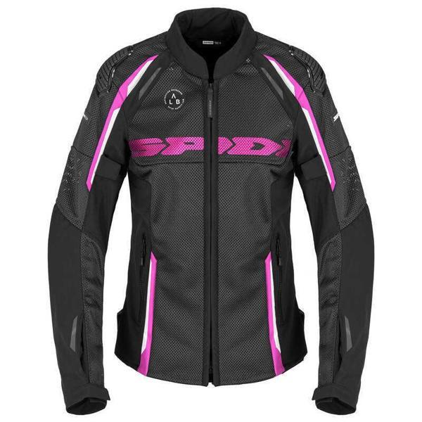 SPIDI RACE WARRIOR 2 NET LADY YAZLIK CEKET SİYAH FUŞYA - Image 1