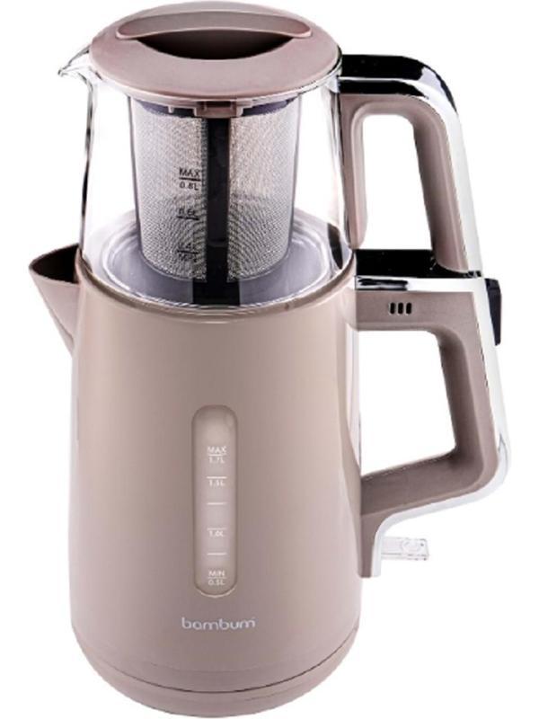 Bambum Force Cam Demlikli Bej Çay Makinesi - Image 1