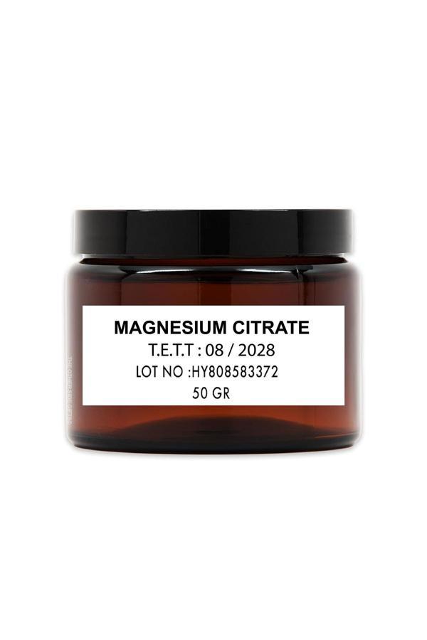 Qfit Magnezyum Sitrat (Citrate) Toz Hammadde 100 Gr - Image 1