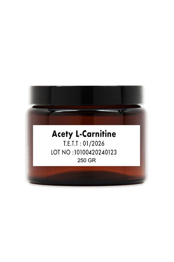 Qfit Acetyl L-Carnıtıne Hcl (Asetil L-Karnitin Hcl) Toz Hammadde 250 Gr. - Image 1
