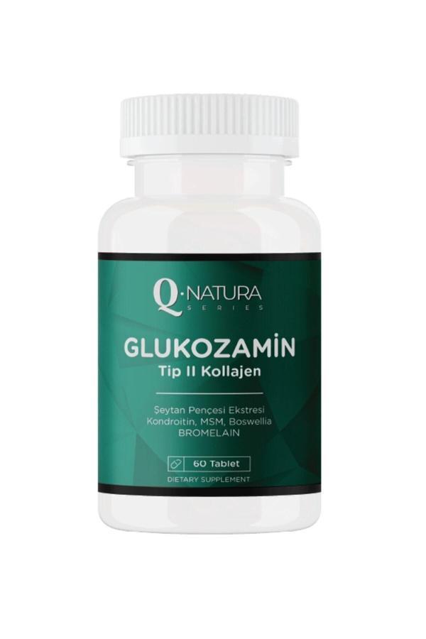 Q Natura Series Glukozamin Tip 2 Kollajen 60 Tablet - Image 1