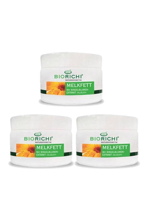 Biorichi Melkfett Aynısafa Merhemi Parlak Cilt Için 250Ml 3Lu Set - Image 1