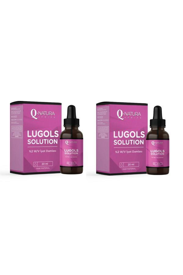 Q Natura Series Lugols Solution % 2 İyot Damla 20 Ml - 2 Adet - Image 1