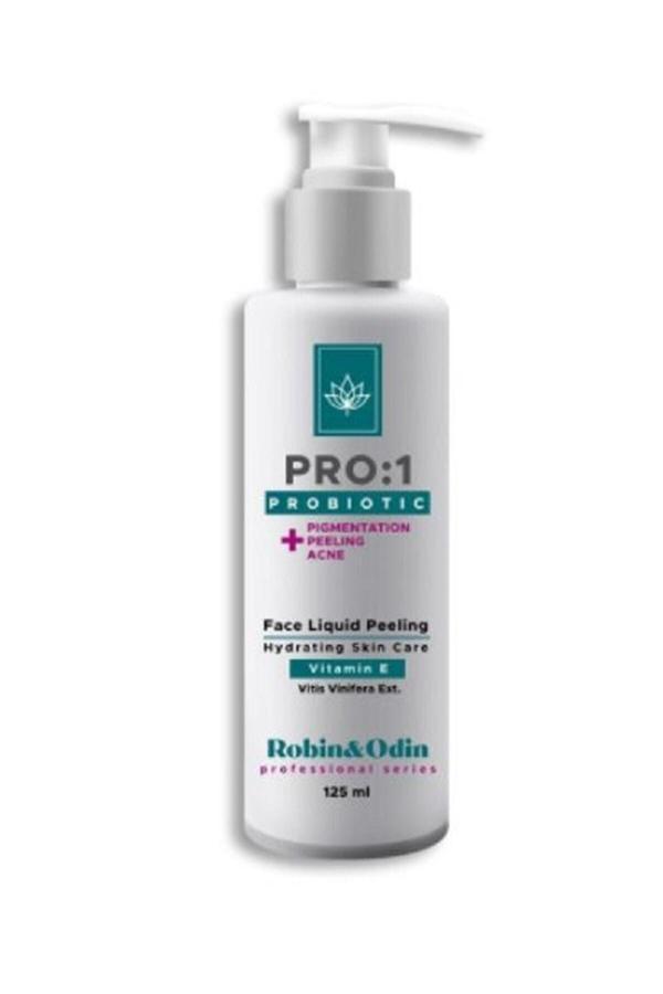 Robin & Odin Yüz, Vücut Likit Peeling 125 Ml / Probiotic Aloe Vera E Vit Katkılı Akne Ph Dengeleyici - Image 1