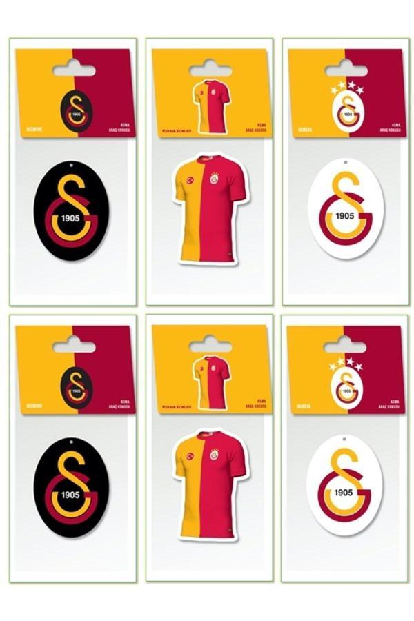 Galatasaray Oto Kokusu 6'Lı Vanilya Ve Bahar Kokusu - Image 1