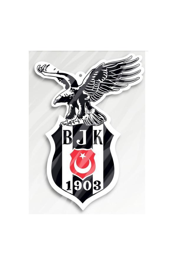 Beşiktaş Logo Tasarım Asma Araç Kokusu Arma-Kartal 2'Li Set - Image 1