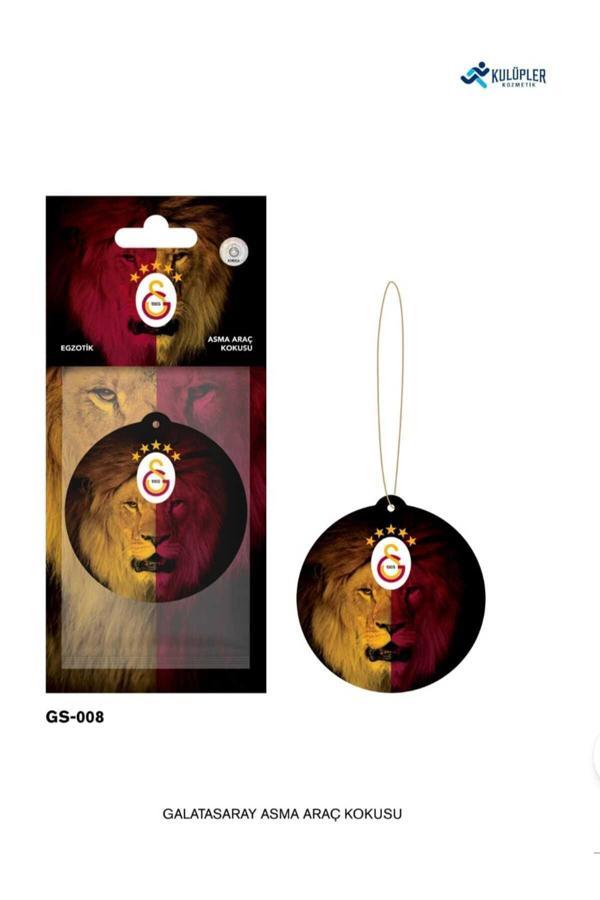 Galatasaray Resmi Lisanslı 5 Yıldızlı Aslan Egzotik Asma Oto Kokusu ( Egzotik Kokusu ) - Image 1