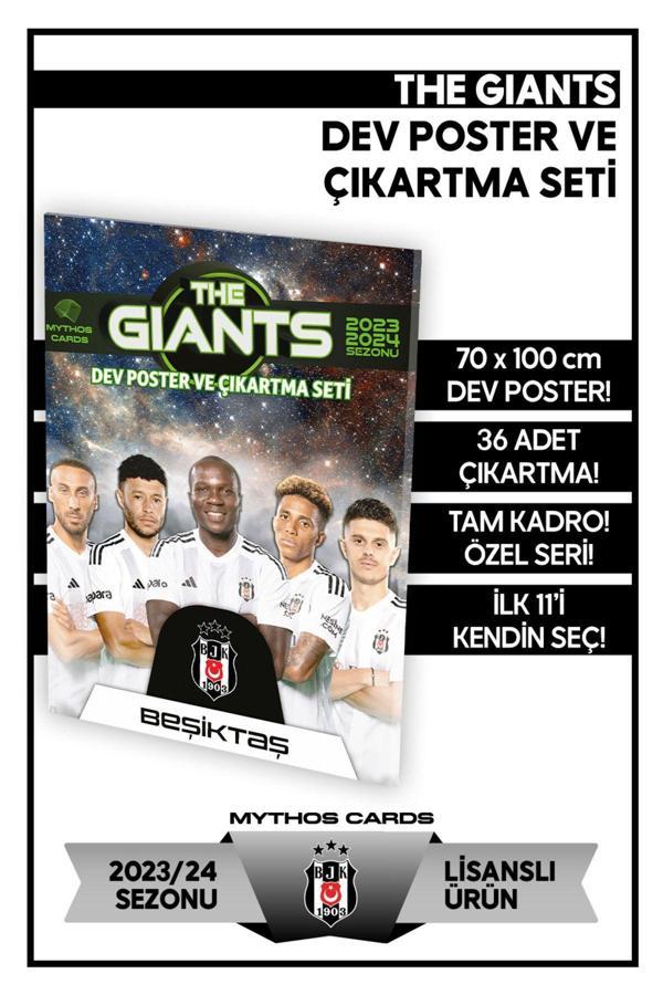 Mythos Cards Beşiktaş- The Giants Dev Poster Ve Çıkartma Seti - Image 1