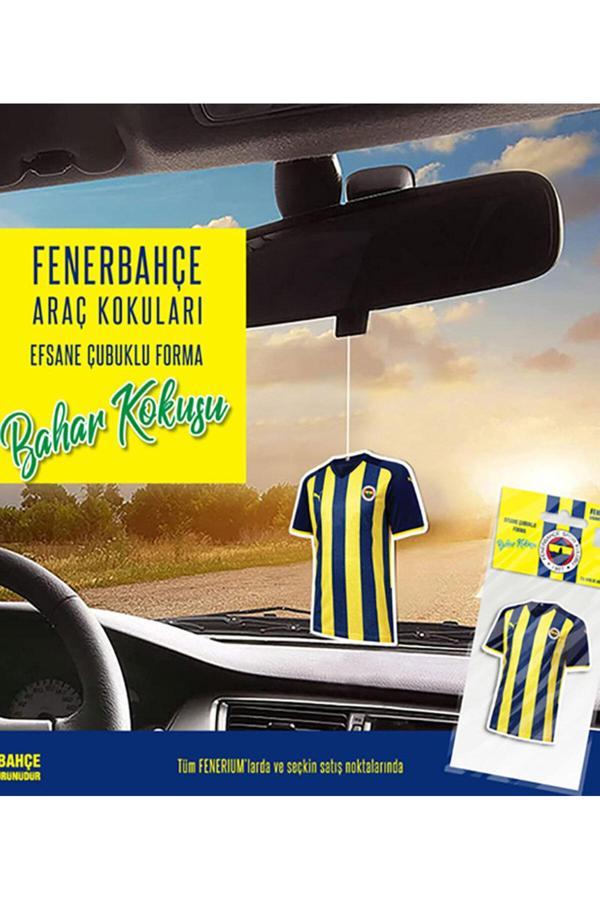 Fenerbahçe 2 Adet Arma Kokusu,2 Adet Forma Kokusu ,1 Adet 50 Ml Limon Kolonya - Image 1