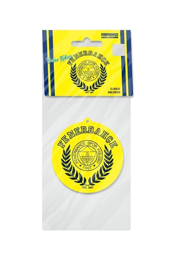 Fenerbahçe Resmi Lisanslı Oto Kokusu Vanilya Araç Kokusu - Fb Sari Mese - Image 1
