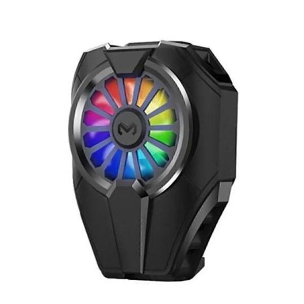 Memo DLO6 Cep Telefonu ve Tablet Soğutucu Rgb Led Soğutma Fanı - Image 1