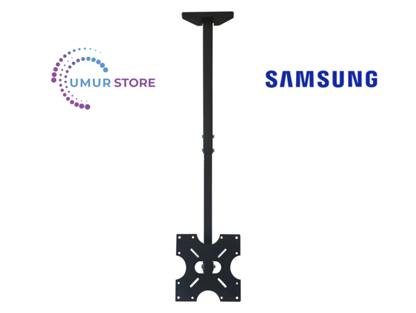 Samsung 55Q60D 55" 139 Ekran Dahili Uydu Alıcılı 4K Ultra HD Smart QLED Lcd Led TV Hareketli Tavan A - Image 1