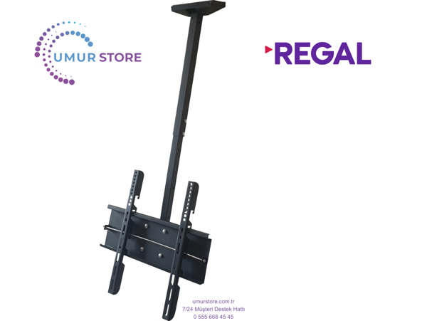 Regal 4K 50A11750 50'' 126 Ekran Smart 4K Ultra HD Android Lcd Led TV Kilitli Hareketli Tavan Askı A - Image 1