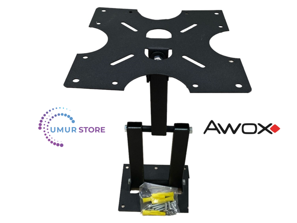 AWOX B243200 32" 81 Ekran Çerçevesiz Uydu Alıcılı Hd Ready Lcd Led TV Çift Kollu Hareketli Askı Apar - Image 1