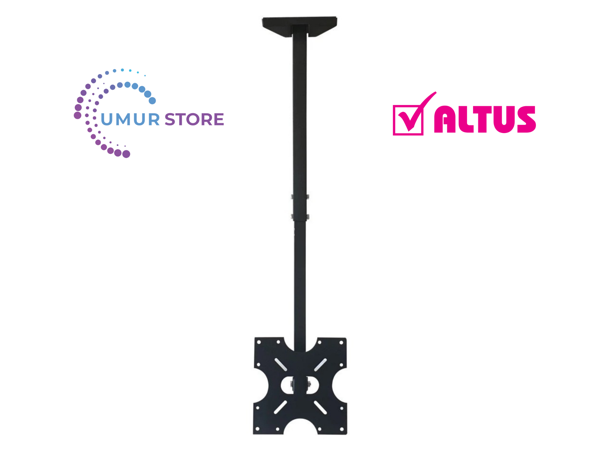 Altus AL32 6023 32" 60Hz 82 Ekran Uydu Alıcılı Hd Lcd Led TV Hareketli Tavan Askı Aparatı - Image 1