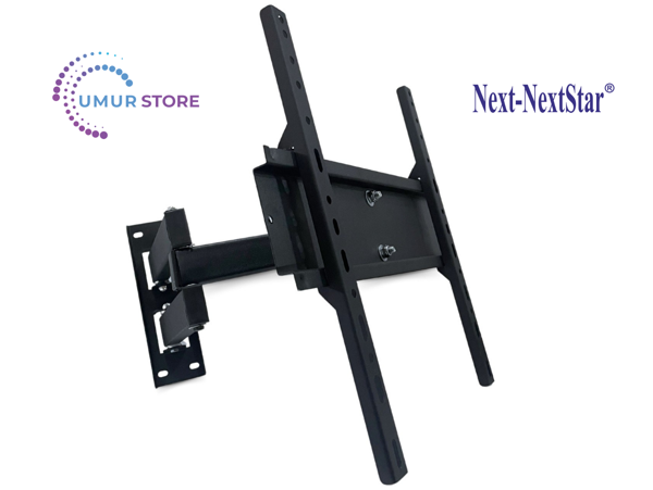 Next YE-32020GG4 32" 81 Ekran Lcd Led TV Çift Kollu Hareketli Askı Aparatı - Image 1