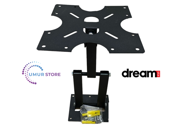 Dreamstar 32DSE100 32" 82 Ekran Uydu Alıcılı Smart Wifi HD Lcd Led TV Çift Kollu Hareketli Askı Apar - Image 1