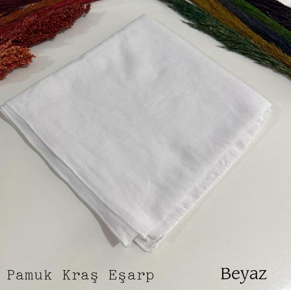 Lady Coco Pamuk Kraş Eşarp PKE06 - Image 1