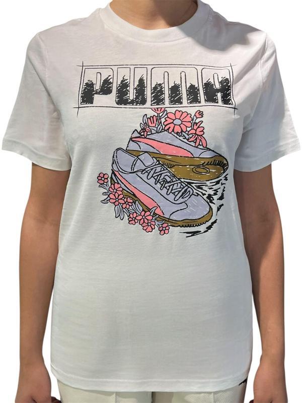 Puma Graphıc Tee Kız Çocuk K.Kol Tshırt - Image 1
