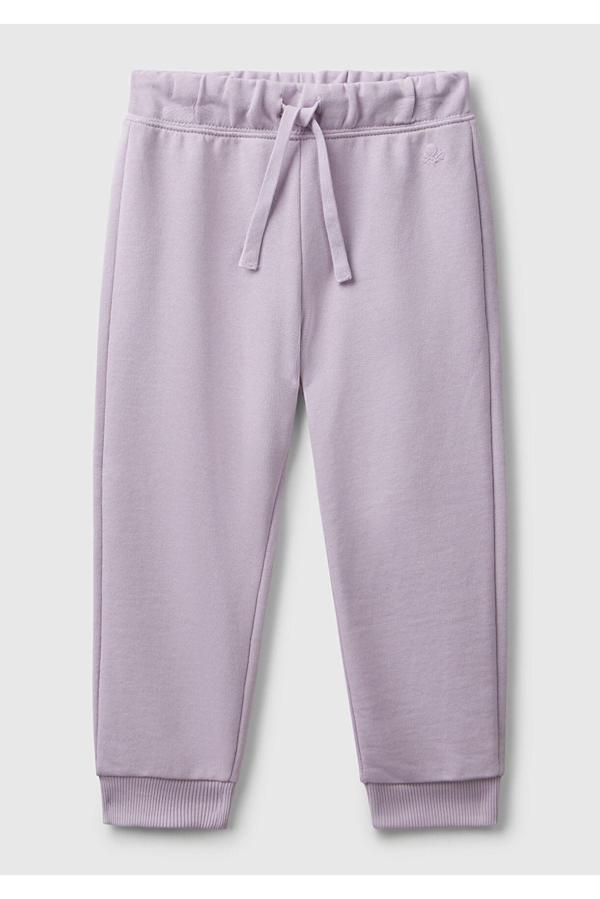 Benetton Kız Bebek Lila Eşofman Altı - Image 1