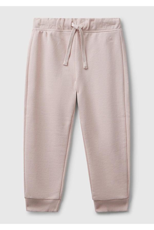 Benetton Kız Bebek Açık Pembe Eşofman Altı - Image 1