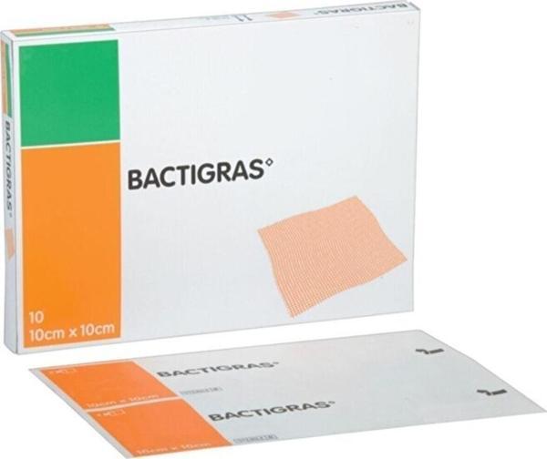 Smith & Nephew Bactigras 10X10 Yara Örtüsü 10 Adet - 1 Kutu - Image 1