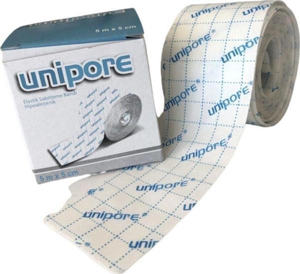 Unipore Fix Esnek Flaster 5Cm X 5 Mt Sabitleme Bandı 1 Adet - Image 1