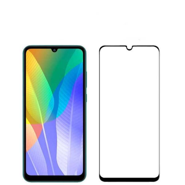 Huawei Y6P Zore Kenarları Kırılmaya Dayanıklı Cam Ekran Koruyucu - Image 1