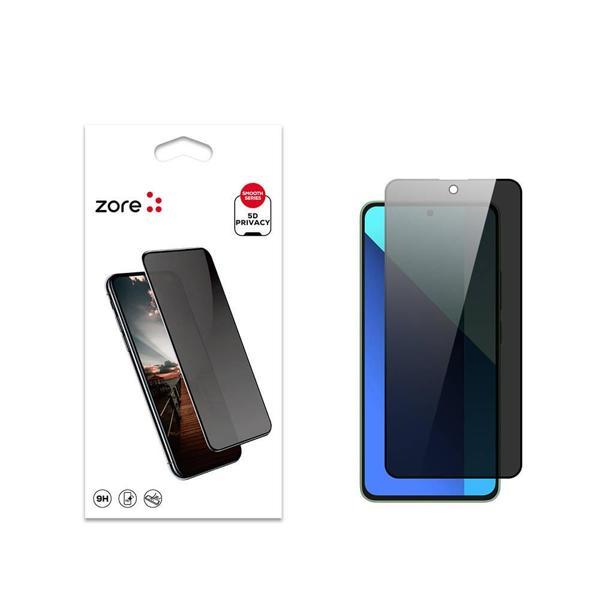 Xiaomi Redmi Note 13 4G Zore New 5D Privacy Temperli Ekran Koruyucu - Image 1