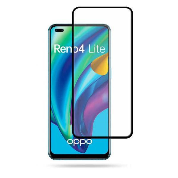 Oppo Reno 4 Lite Zore Kenarları Kırılmaya Dayanıklı Cam Ekran Koruyucu - Image 1
