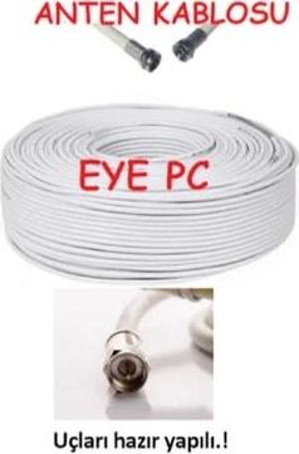 Eyepc 25 Mt Hazır F Konnektörlü 25 Metre 4K Fullhd Anten Kablosu - Image 1