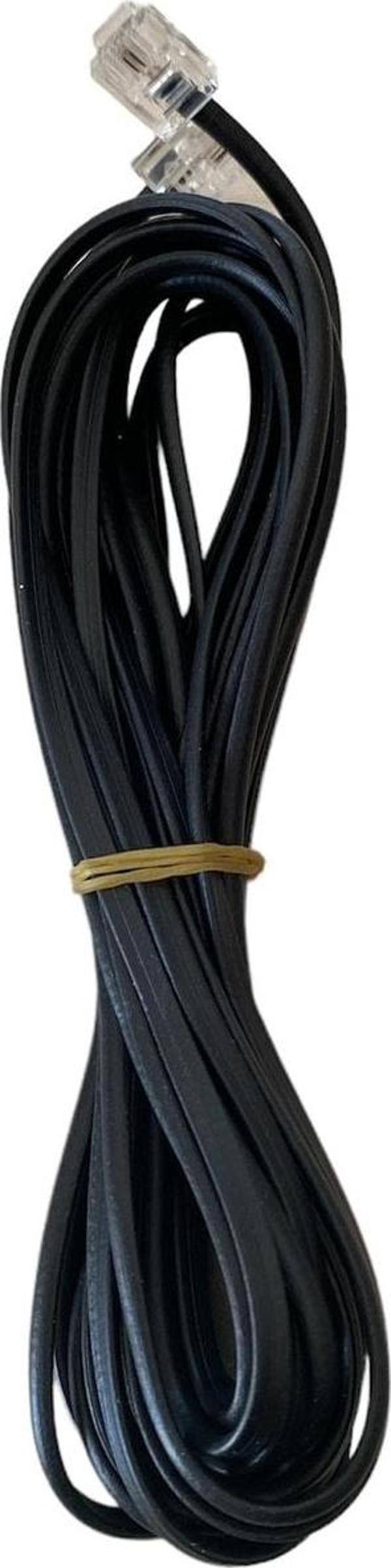 Eyepc Siyah 5 Metre 5Mt Internet Hat Ağ Kablosu Duvar Ankastre Modem Arası - Image 1