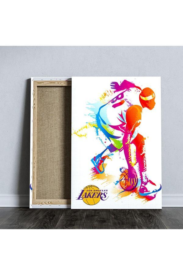 Art Sport Dekorasyon Kanvas Tablo Basketboll, Futbol - Image 1