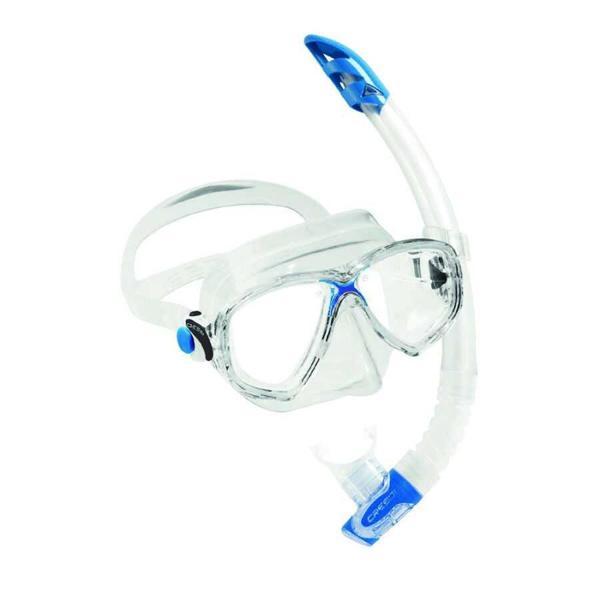 Cressi Marea Maske Gamma Şnorkel Seti CLEAR-BLUE - Image 1