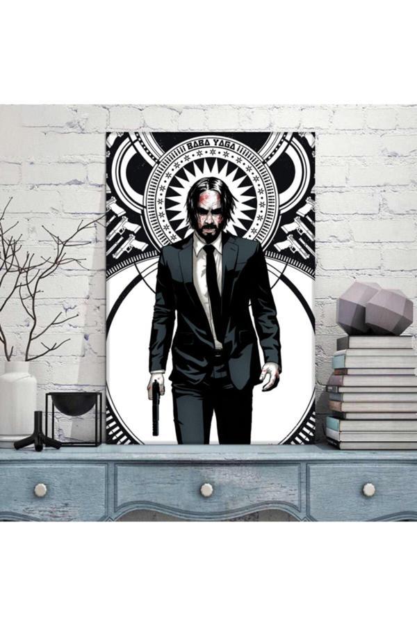 John Wick Kanvas Tablo - Image 1