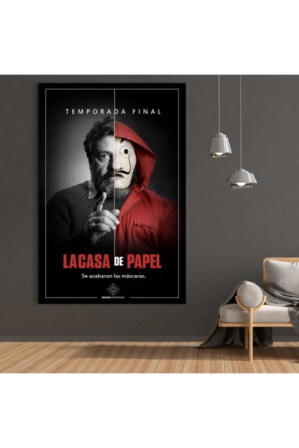 La Casa De Papel "agustin Ramos" Oyuncuları Kanvas Tablo - Image 1