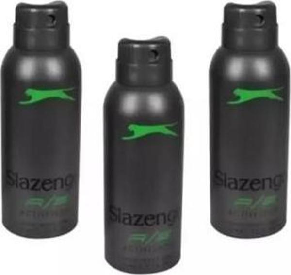 Slazenger Active Sport Erkek Deodorant Spray Yeşil 150 ml 3 Adet - Image 1