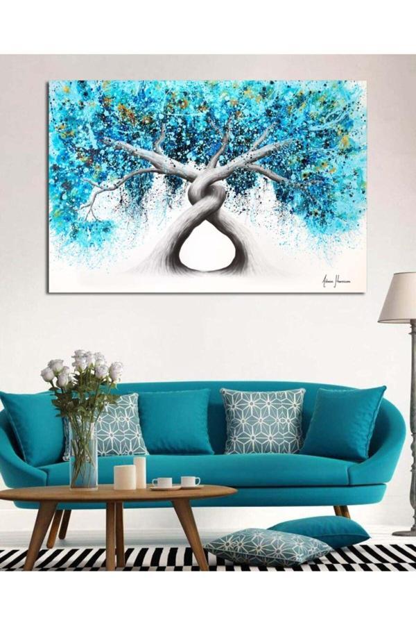 Bükümlü Resif Ağaçları Ashvin-harrison Sanat Eseri Kanvas Tablo - Image 1