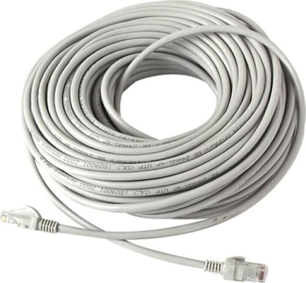 Ncpline Cat6 Kablo 30 Metre Bakır Telli Data/İnternet/Modem/Ethernet Kablosu - Image 1