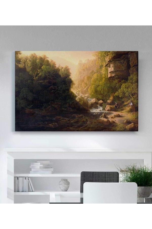 Francis Danby Torrent Dağı Kanvas Tablo - Image 1