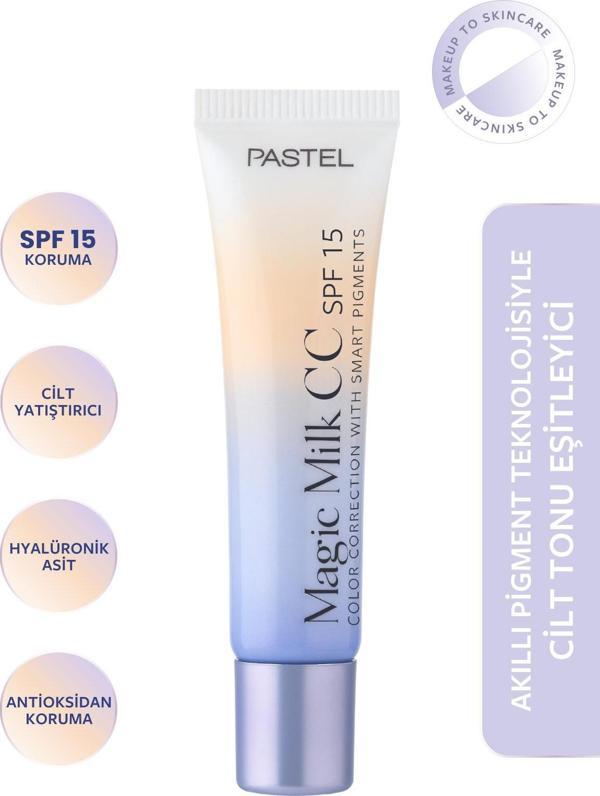 Show By Pastel Magic Milk CC SPF 15 - Cilt Tonu Eşitleyici SPF 15 CC Krem 51 Medium Deep - Image 1