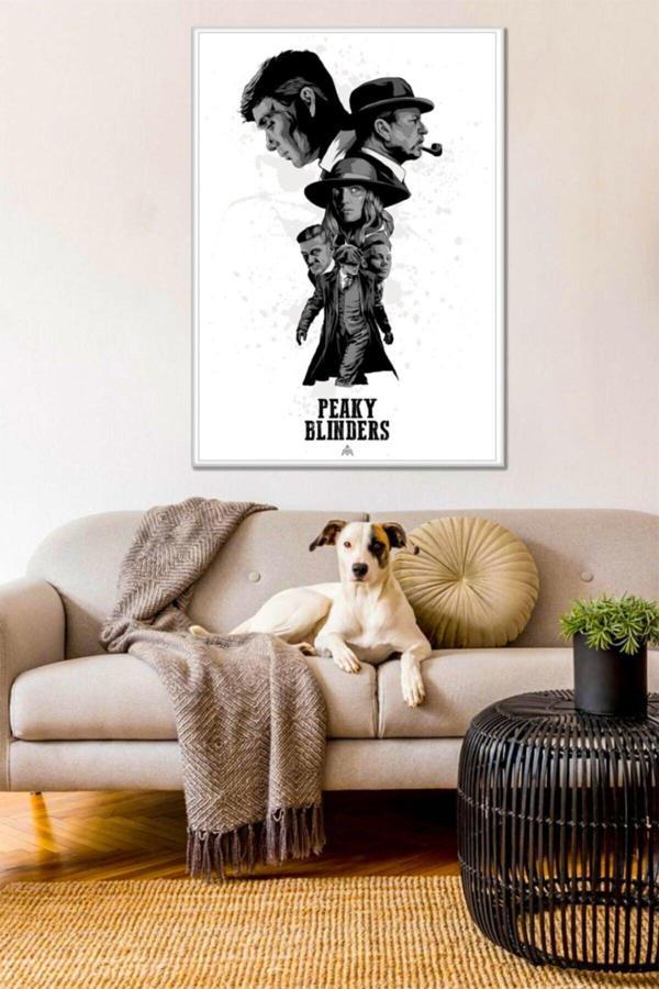 Peaky Blinders Ailesi Thomas Shelby Kanvas Tablo - Image 1